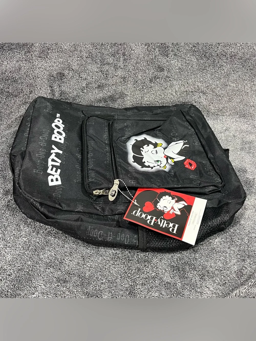 Karriage-Mate Betty Boop Microfiber Backpack